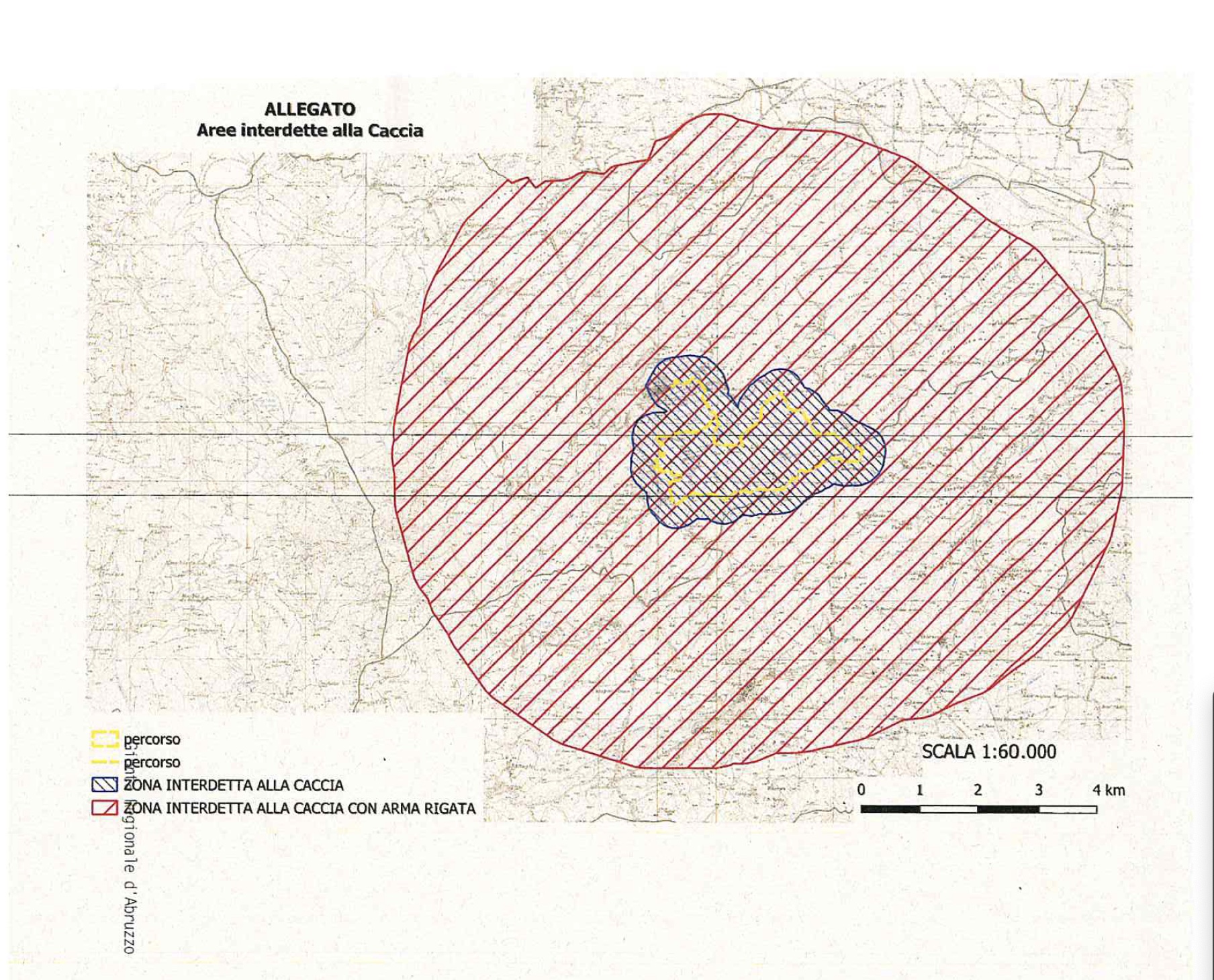 Interdetta l'attivit� venatoria in una parte di area del Comune di Civitella del Tronto